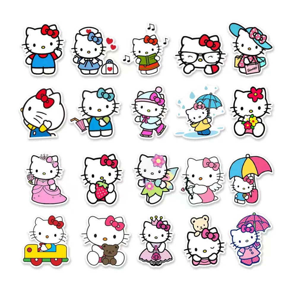 Hello Kitty Sticker Hello Kitty stickers