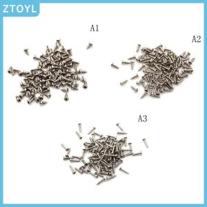 ZTOYL 100pcs M2 Screw Thread Diameter Round Head Cross Screws Self Tapping Screw
