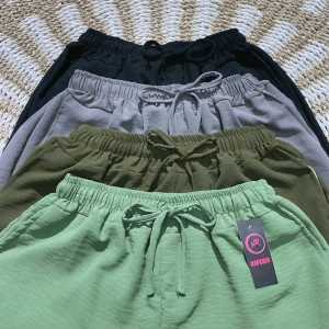 Kulot Crinkle Tali Premium Saku kanan Kiri Anti Kusut / Celana Cringkle Wanita Viral