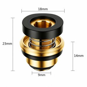 4Pcs Brass Faucet Gasket Brass Faucet Seal Gasket For Tap Joint Anti Water Leak