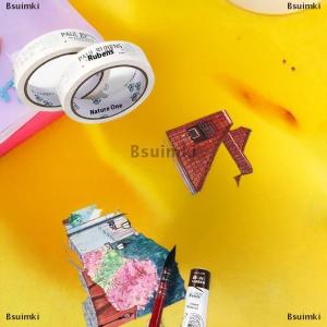 [COD] Bsuimki Rubens màu nước che băng 25mm x 20m phác thảo sơn dầu nghệ sĩ Washi Băng phác thảo cố định dính traceless Băng