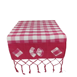 Taplak Alas Kulkas Motif Kotak-kotak