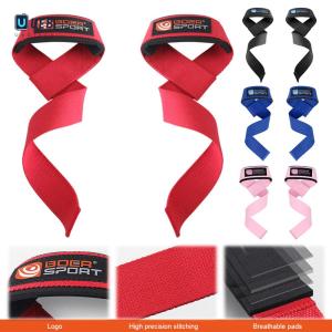 Ueblock✈ 4 Pairs Weight Lifting Training Wrap Non Slip Gym Workout Strap Protective Wrist Support Strap for Strength Training