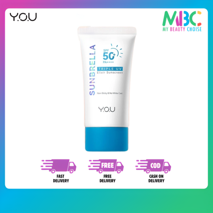 YOU Sunbrella Triple UV Elixir Sunscreen SPF 50PA++++ Y.O.U
