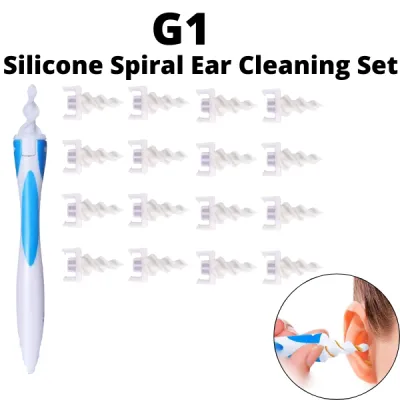 Smart Twist Rotating 360° Ear wax Silicone Baby Ear Pick Cleaner Tweezer Alat Korek Telinga