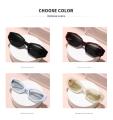 JN IMPRESSION Polygonal sunglasses retro fashion cross-border small square frame round face slim sunglasses personality street shooting sunglasses. 
