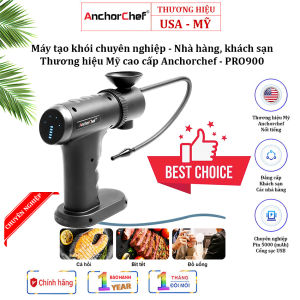 Máy tạo khói dùng cho nhà hàng khách sạn - Chuyên nghiệp. Thương hiệu Mỹ cao cấp Anchorchef - PRO900 - HÀNG NHẬP KHẨU