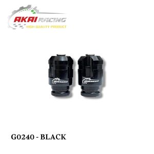 Tutup Pentil Motor/ Mobil Variasi Semua Ban Pentil Motor Mobil Sepeda Full CNC Akai Racing Model G0240
