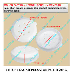 700G2 TUTUP TENGAH / TUTUP PULSATOR MESIN CUCI / TUTUP TENGAH PULSATOR PUTIH 700G2
