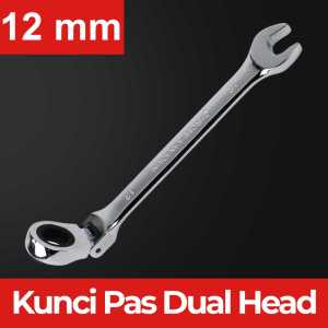 COD OLOEY Kunci Pas Dual Head Combination Ratchet Wrench Flexible Head - CL6-24 / kunci Pas Ring Serbaguna Universal Portable Putar / Perkakas Kunci Bengkel Motor mobil / perkakas Rumahan Lengkap Terbaik Murah Multiguna Kokoh Kuat anti karat Paling Bagus