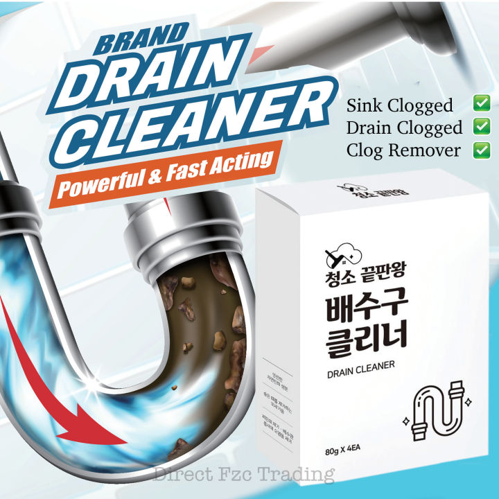 Korea Drain Clog Remover for Basin / Drain Pipe/ Toilet Kitchen clogged ...