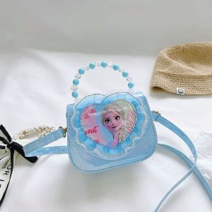 Cartoon Frozen Sling Bag good quality Suitable for girls