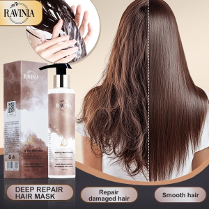 【RAVINIA】Hair mask keratin hair treatment hair mask treatment 150g Repair damaged hair Dry and frizzy hair