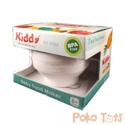 Kiddy Food Maker Set 7in1 Perlengkapan MPASI 7 in 1 Peralatan Makan Bayi
