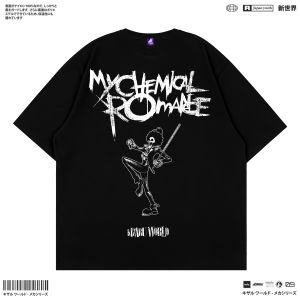 KIZARU Heavyweight Boxy Oversized 16s T-Shirt Anime One Piece BROOK MY CHEMICAL ROMANCE