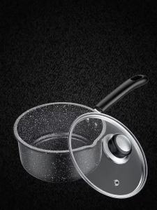 【eoxjk】(Spot) Maifan Stone Pot Milk Pot Soup Pot Frying Pot Small Pot Complementary Food Pot Stew Pot Breakfast Pot Kitchen Kitchenware