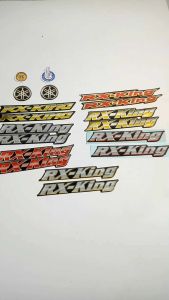 STIKER EMBLEM RX KING TIMBUL +STIKER OK DAN GARANSI 3 TAHUN