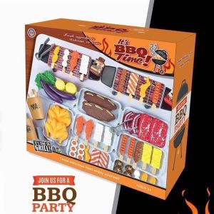 ชุดของเล่นปิ้งย่าง BBQ 1ชุด 55 ชิ้น #พร้อมส่ง ในไทย #ของเล่น
