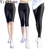 Yingbao S-5XL Yoga Sport Pants Women Korean Style Black Slim Long High waisted Home Wear Plus Size Thin Ladies Stretch Elastic Waist Legging Big Size