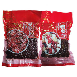 Red adzuki beans honey beans open bag ready to eat baking ingredients 500g    蜜豆