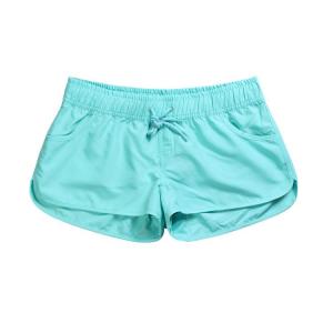 Womens running shorts summer beach comfortable shorts quick-drying pure color shorts Ready stock