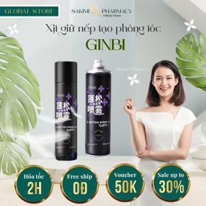 Gôm Tóc Tạo Phồng GINBI - Xịt Tóc GINBI Phồng Tóc Giữ Nếp Tóc Hoàn Hảo Cho Kiểu Tóc Đẹp Suốt Cả Ngày
