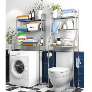 Kệ Bồn Cầu INOX 3 Tầng