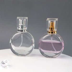 30ml Round Glass Perfume Bottle Acrylic Lid Perfume Dispensing Spray Bottle Perfume Dispensing Tools