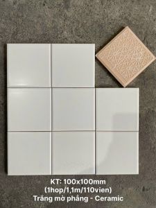 Gạch thẻ trang trí 10x10 thiết kế hiện đại đa dạng mẫu mã bền màu chịu nhiệt tốt tạo điểm nhấn cho không gian decor nội thất khu tiểu cảnh nhà hàng khách sạn