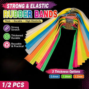 1/2PCS Strong Rubber Band Thickening Elasticity Latex Belt Durable High Elastic Creative Rubber Band