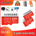 Samsung EVO PLUS 128GB 256GB 512GB 1TB Micro SD Card Up to 100MB/s Transfer Speed Memory Card. 