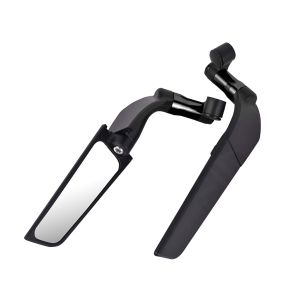 Motorcycle Universal CNC Wind Wing Rotating Side Mirror For Honda and Yamaha Adjustable Rearview Winglet Ninja Stealth Mirrors