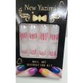 12 pcs New Yazimj Nail Art Decoration Kit With Free Glue. 