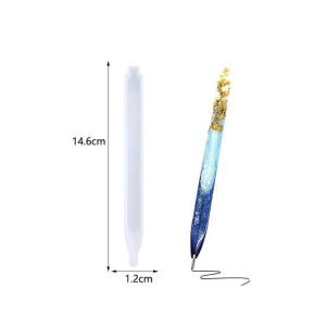 FOUNDTWO Trong suốt Khuôn bút silicon Phong cách Ins Nhựa Epoxy Quà Tặng thủ công tự làm Sáng Tạo Làm bút Khuôn bút bi tự làm Đúc trang sức