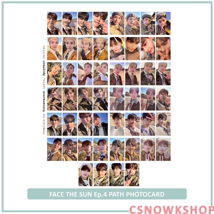 S. Coups (Seventeen) Photocard - Face The Sun (Ep. 4 Path