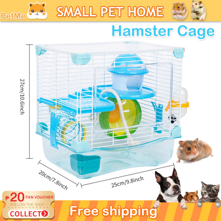 Hamster Cage Accessory Packs Reference: Hamsters Cage With Accessories Carrier Case With Feeding Bowl Water