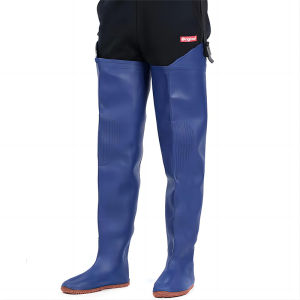 Sepatu Pancing Sawah Tahan Air Luar Ruangan Petani Paha Panjang Kualitas Tinggi Karet Penuh Baru