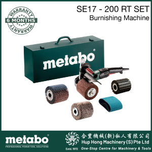 METABO 1700W Burnishing Machine for sanding satin-finishing brushing and high-gloss polishing SE17-200RT SET