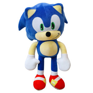Hughub  Bestselling Sonic the Hedgehog Plush Toys – Big Head Version Cute Stuffed Dolls for Kids
