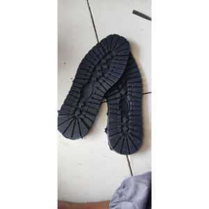 TERMURAH SOL SEPATU WANITA OUTSOL POTONG IRIS DOCMART JUMBO KARET PENTIL RUBBER MENTAH UNIVERSAL HITAM SLIP ON