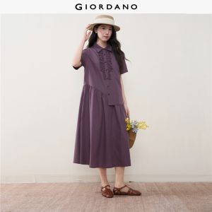 Giordano Women Women Stitched Dress Free Shipping 18466211