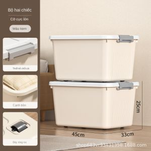 Hộp đựng dung tích lớn Kích thước lớn Bảo quản rất tiện lợi Sắp xếp quần áo gia đình