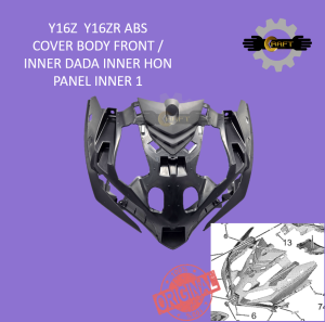YAMAHA Y16 V1 INNER COVER HON BAX-F836K-00 ORI HLY INNER DADA PANEL INNER 1 Y16 (NO ABS)