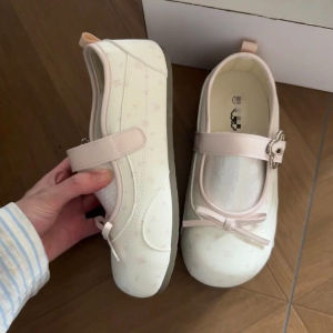 Free Shipping Floral WomenS Shoes 2026 New Autumn Soft-Soled Casual Comfortable Retro Flat Ballet Flats For Women To Wear With Skirts