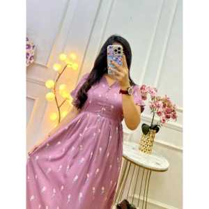 Miranda Dress Rayon motif random / Daster Rayon Premium / Dress Busui Friendly / Midi Dress