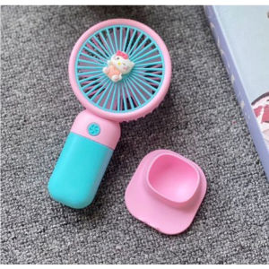 LARIS Kipas Angin Mini 10000mAh 5-Speed Wind Kipas Genggam Portabel LED Display Handheld Fan Aromaterapi kipas mini Meja