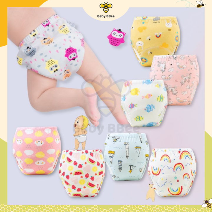Kids Potty Training Pants Baby Washable Underwear Reusable Pant Toilet