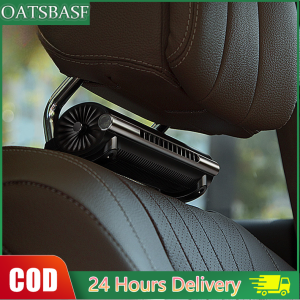 Oatsbasf Car Seat Ventilation Fan USB Cooling Fan Air Circulation Electric Fan Low Noise with 3 Adjustable Wind Speeds