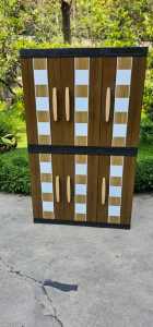 JUMBO AKAKO Lemari Plastik/Lemari Pakaian/Lemari baju/Lemari Akako BESAR/Akako Lemari ULTIMATE 4 Pintu