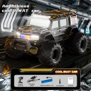 Amphibious Coola Swat Car Remote Control Car Toy Race Car RC Vehicles Monster Truck Gift for Kids